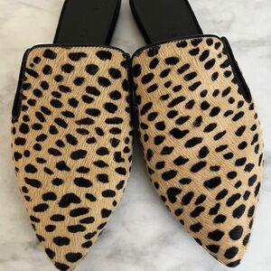 Jenni Kayne Leopard Print Mules